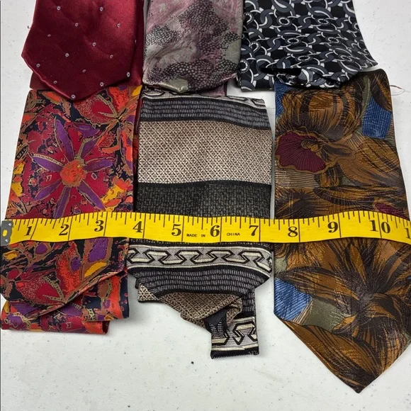 Men's Multicolor Tie Set - Picture 3 of 8